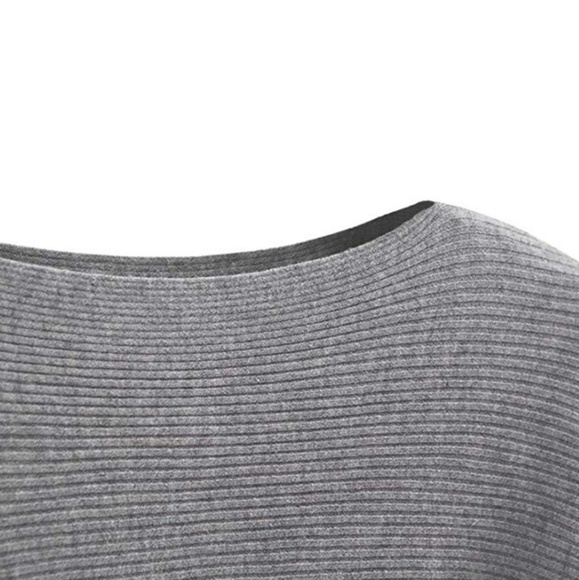 Lat Chance Sale! Cashmere Dolman Batwing Sweater - Picture 4 of 8